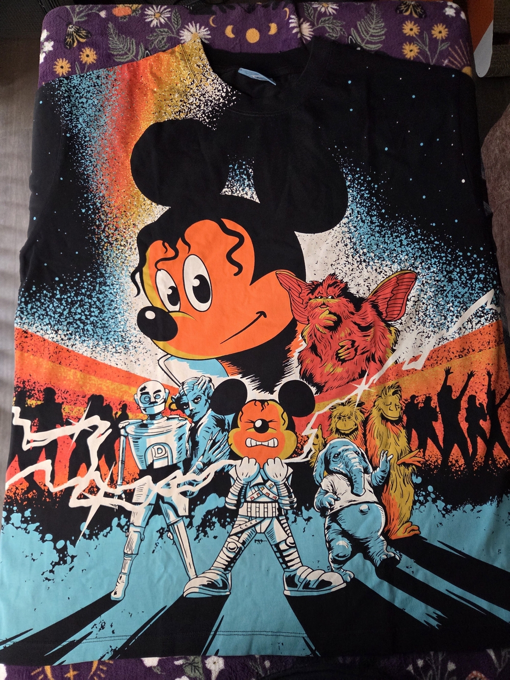 The Shirt Farm Disney Captain EO AOP size XL Brand new